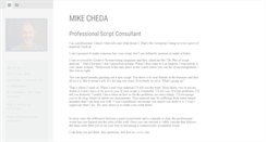 Desktop Screenshot of mikecheda.com