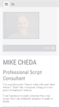 Mobile Screenshot of mikecheda.com