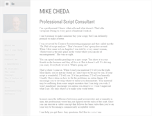 Tablet Screenshot of mikecheda.com